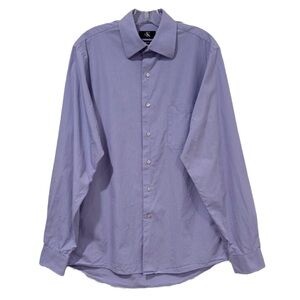 CK Calvin Klein Regular Fit Pinstripe Button Front Cotton Shirt